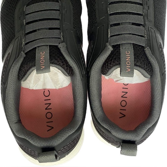 *NEW* VIONIC Women’s Agile Reign Athletic Sneakers- Black, 6.5 - Picture 5 of 6